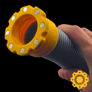 1-3/8" / 35mm Magnetic Cen-Tec Vacuum Hose Quick Connect Adapter — Female